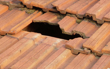 roof repair Holmfield, West Yorkshire